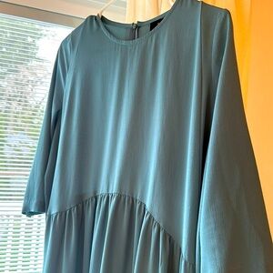 Solika M Heidi dress, stunning blue/muted turquoise
